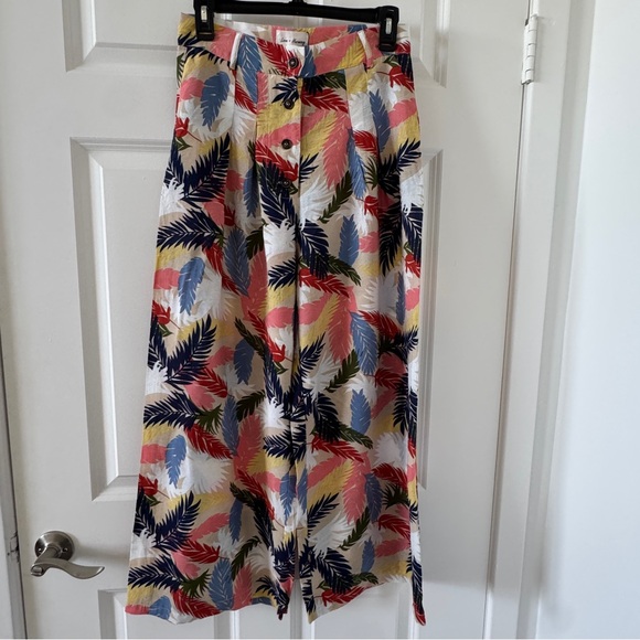 NWT Love + Harmony Tropical Print Flavia Pants - Picture 3 of 8